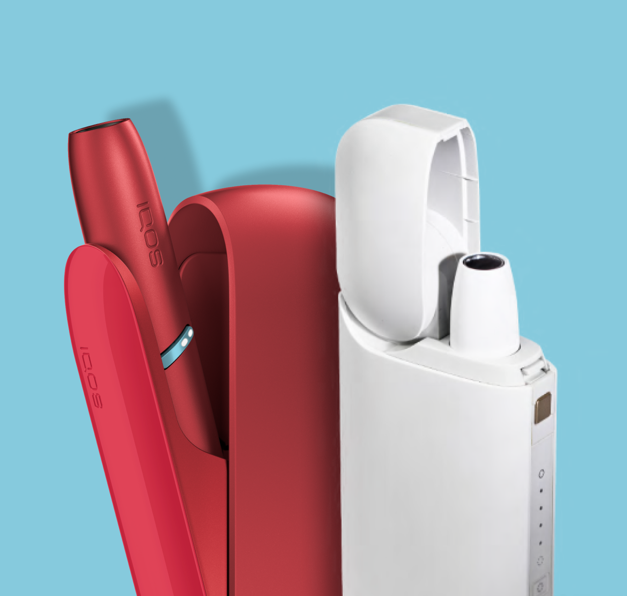 IQOS 3 DUOS Cиний и белый