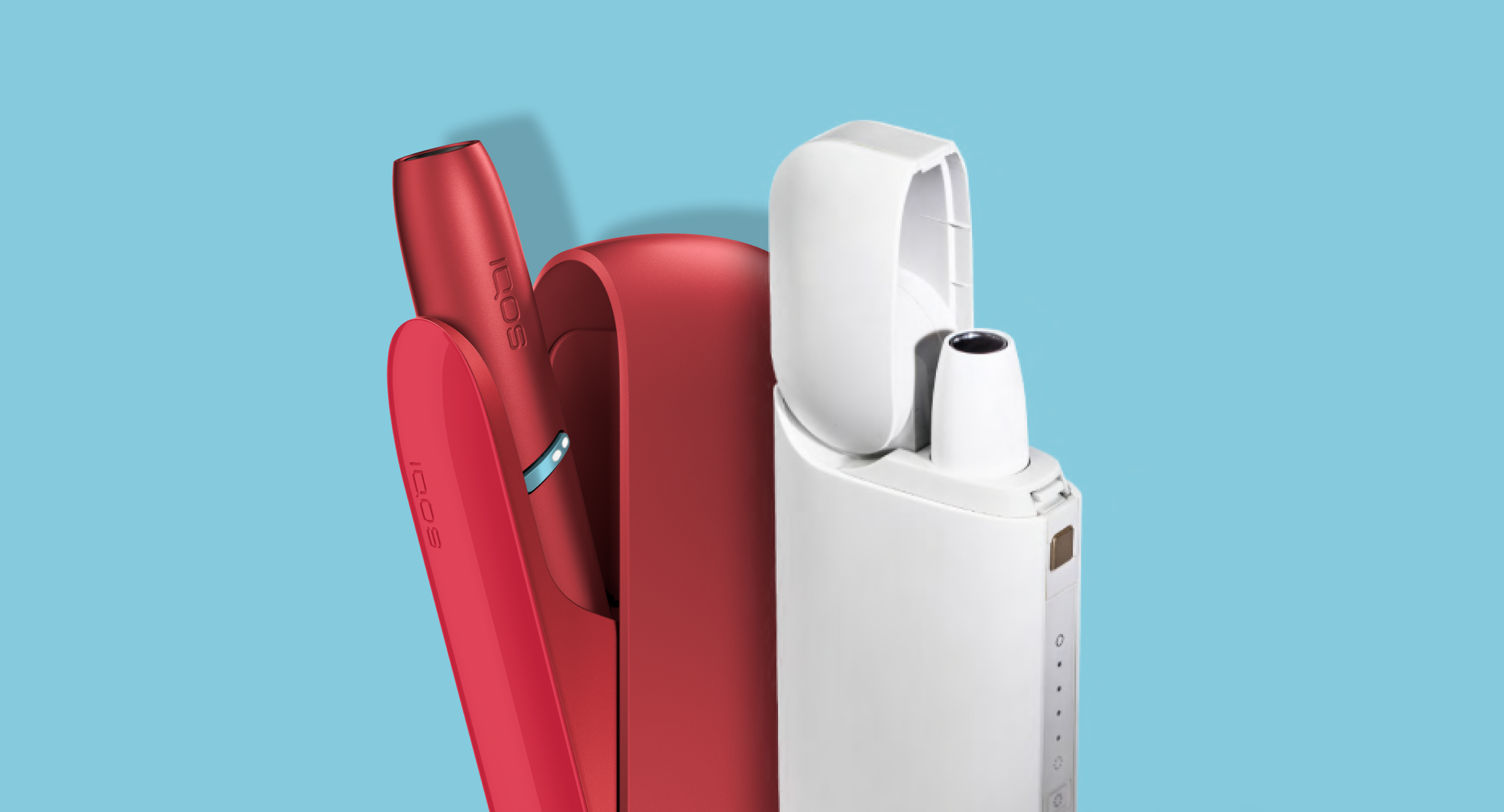 Устройство IQOS Золотого цвета